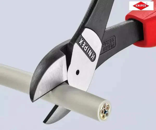 Knipex High Leverage Diagonal Cutters Multi-Component Grip 250mm - Image 7