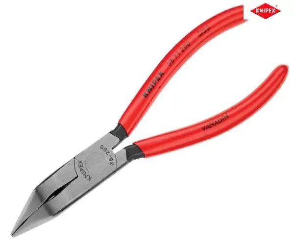 Knipex Mechanic's Bent Nose Pliers 200mm - Image 3