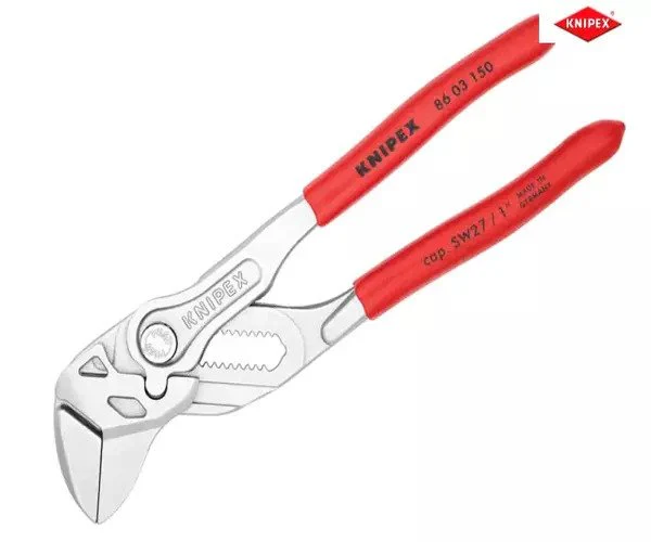 Knipex Mini Pliers Wrench PVC Grip 150mm - Image 3