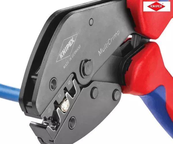 Knipex Multicrimp® Pliers Set - 5 Quick Change Cartridges - Image 2