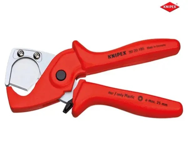 Knipex Plastic Conduit Pipe / Hose Cutter 25mm Diameter - Image 8