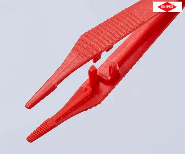 Knipex Plastic Precision Tweexers 129mm - Image 3