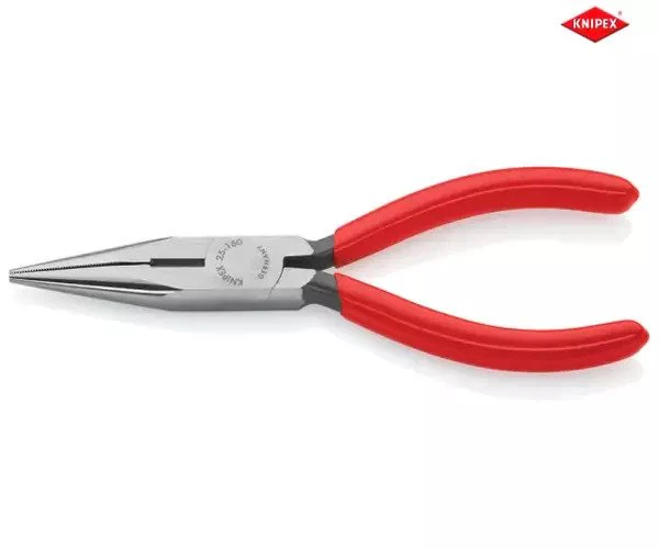 Knipex Snipe Nose Side Cutting Pliers (Radio) PVC Grip 160mm (6.1/4in) - Image 2