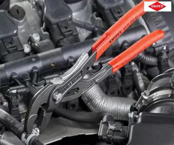 Knipex Spring Hose Clamp Pliers with Locking Device 250mm - Image 8