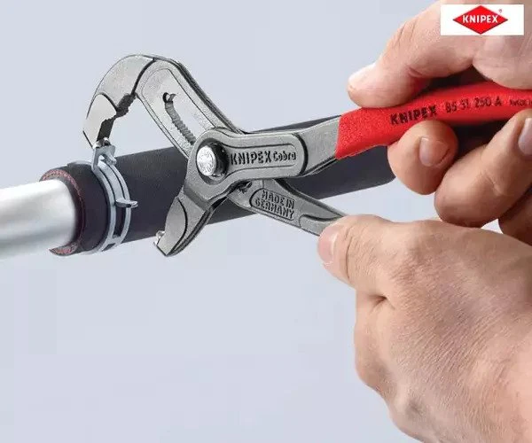 Knipex Spring Hose Clamp Pliers with Quick-Set Adjustment 250mm - Image 3