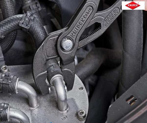 Knipex Spring Hose Clamp Pliers with Quick-Set Adjustment 250mm - Image 7