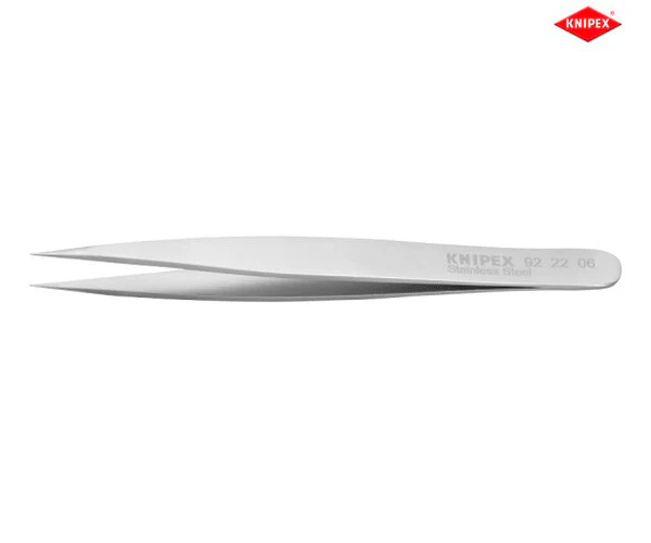 Knipex Stainless Steel Universal Needle Point Tweezers 120mm - Image 3
