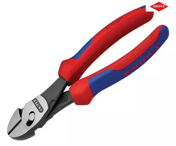 Knipex TwinForce® Diagonal Cutters Multi-Component Grip 180mm