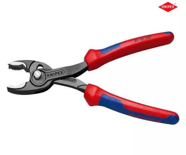 Knipex TwinGrip Slip Joint Pliers Multi-Component Grip 200mm - Image 9