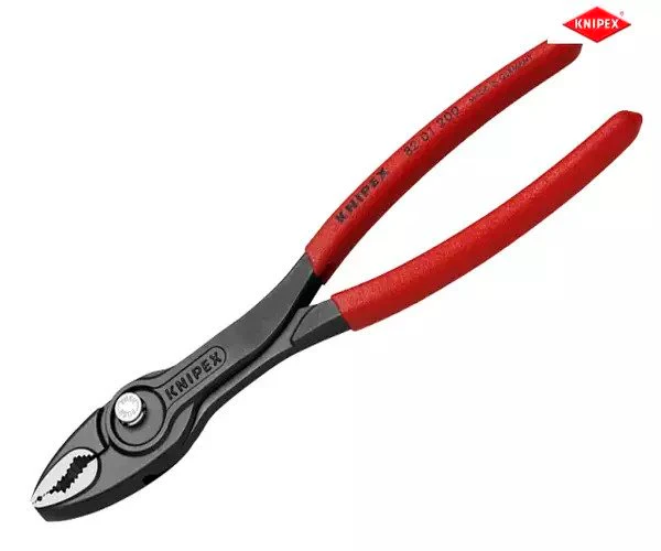 Knipex TwinGrip Slip Joint Pliers PVC Grip 200mm