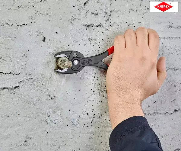 Knipex TwinGrip Slip Joint Pliers PVC Grip 200mm - Image 7