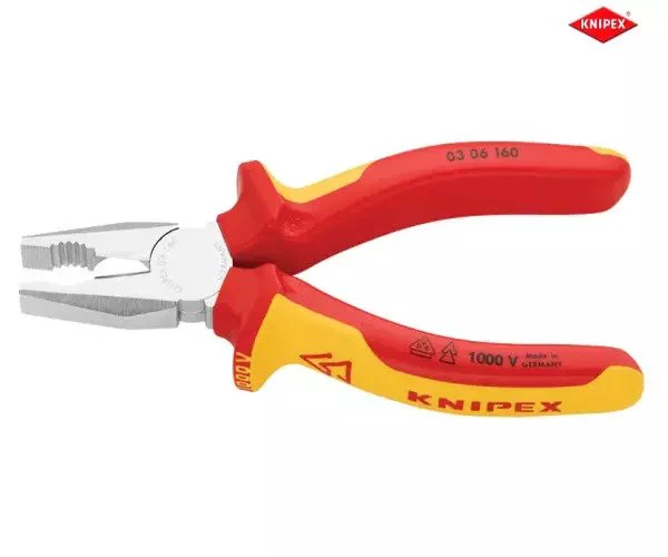 Knipex VDE Combination Pliers 160mm - Image 2
