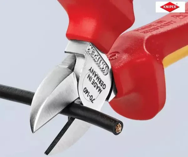 Knipex VDE Diagonal Cutter 140mm - Image 7