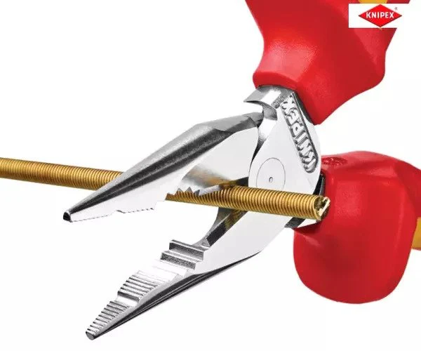 Knipex VDE High Leverage Needle Nose Pliers 145mm - Image 9