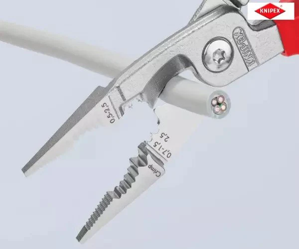 Knipex VDE Multifunctional Installation Pliers 200mm - Image 7