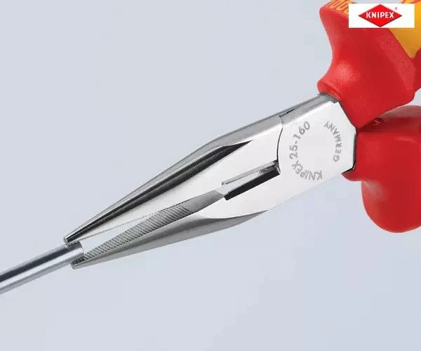 Knipex VDE Snipe Nose Side Cutting Pliers (Radio) 160mm - Image 4
