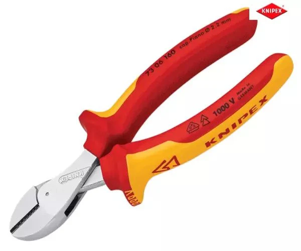 Knipex VDE X-Cut Compact Diagonal Cutter 160mm