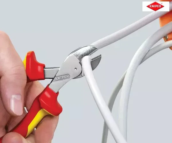 Knipex VDE X-Cut Compact Diagonal Cutter 160mm - Image 12
