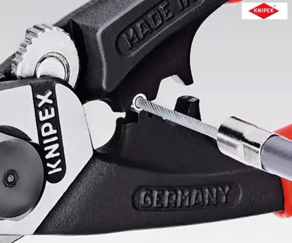Knipex Wire Rope/Bowden Cable Cutter PVC Grip 190mm - Image 15