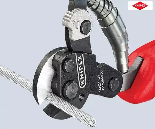 Knipex Wire Rope Cutters Multi-Component Grip 160mm - Image 2