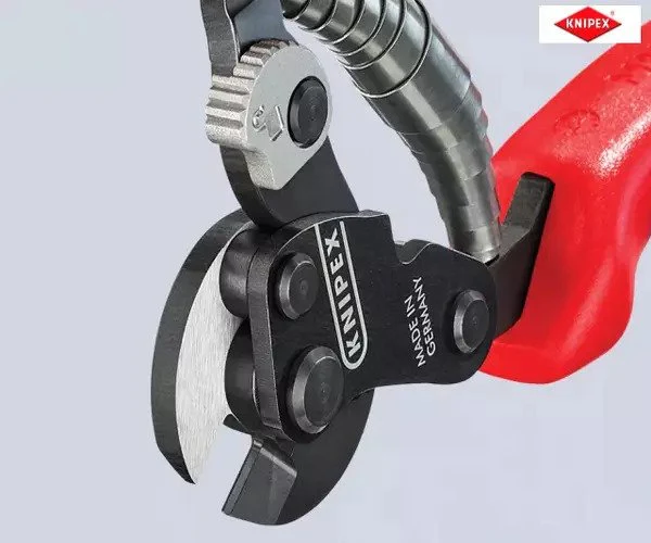 Knipex Wire Rope Cutters Multi-Component Grip 160mm - Image 3