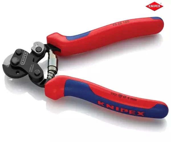 Knipex Wire Rope Cutters Multi-Component Grip 160mm - Image 4