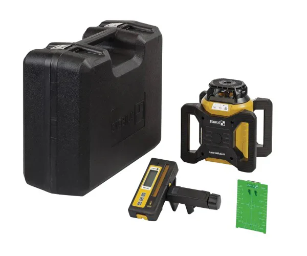 Stabila LAR 160 G Rotation Laser Set, 4 Piece