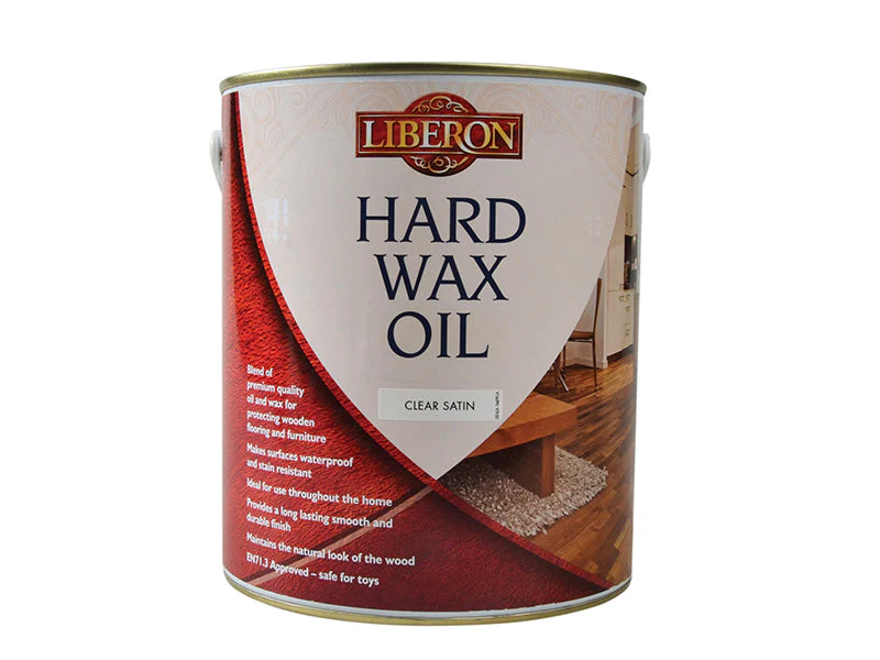 Liberon  Hard Wax Oil Clear Satin 2.5 litre