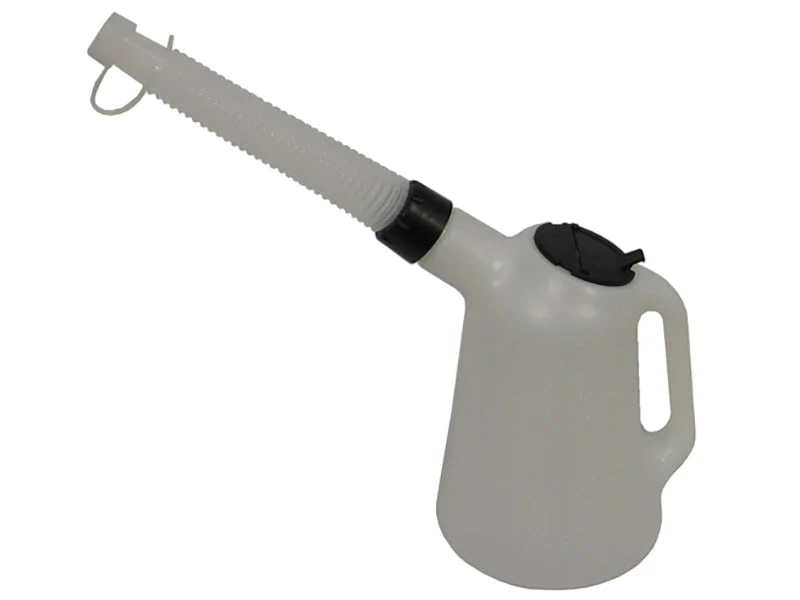 Lumatic  Polyethylene Oil Measure Jug with Spout 1 litre
