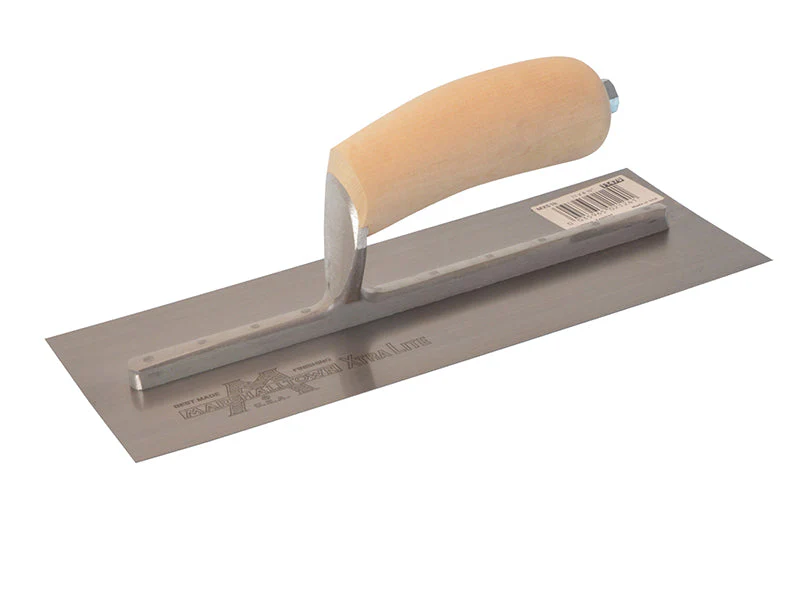 Marshalltown MXS1 Plasterer's Finishing Trowel Wooden Handle 11 x 4.1/2in