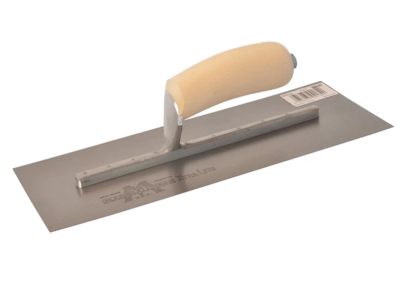 Marshalltown MXS13 Plasterer's Finishing Trowel Wooden Handle 13 x 5in