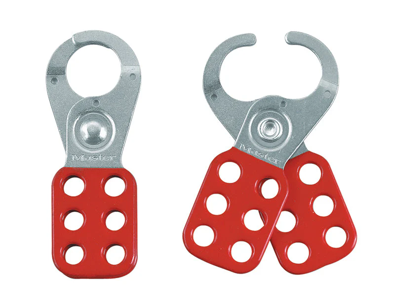 Master Lock  Lockout Standard Hasp 25mm Steel Red