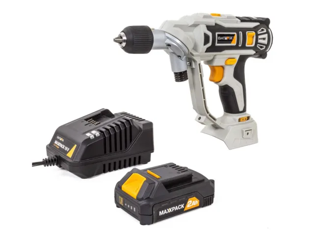 Batavia MAXXPACK Twin Drill & Screwdriver 18V 1 x 2.0Ah Li-ion - Image 2