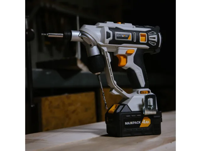 Batavia MAXXPACK Twin Drill & Screwdriver 18V 1 x 2.0Ah Li-ion - Image 7