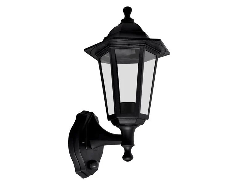 Meridian Lighting  Six Panel Lantern with PIR 60W