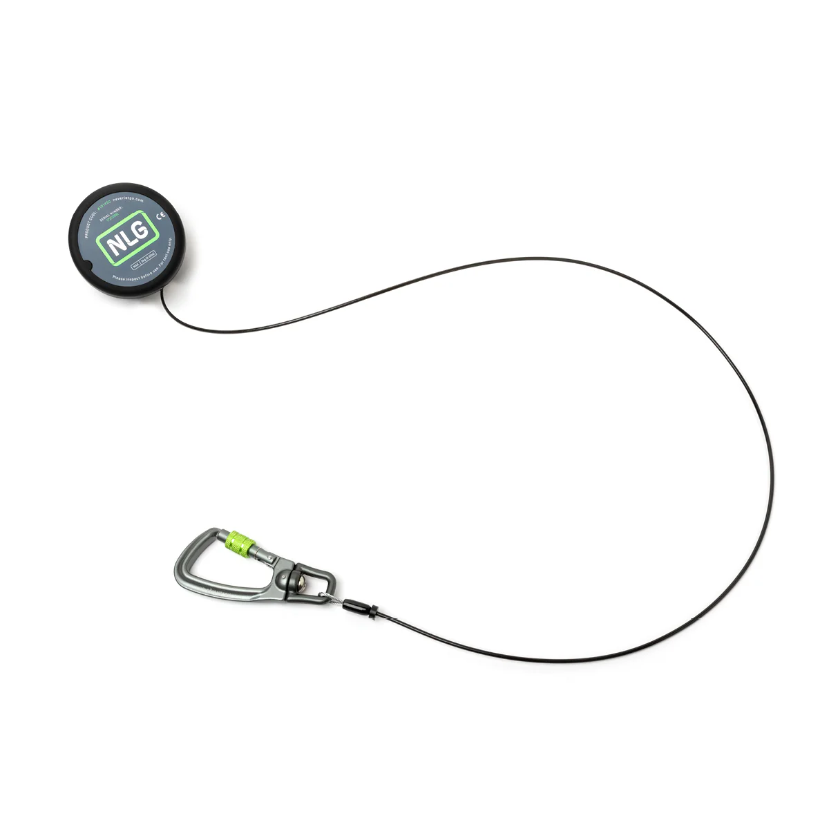 NLG Heavy Duty Retractable Tool Lanyard, Carabiner - Image 4