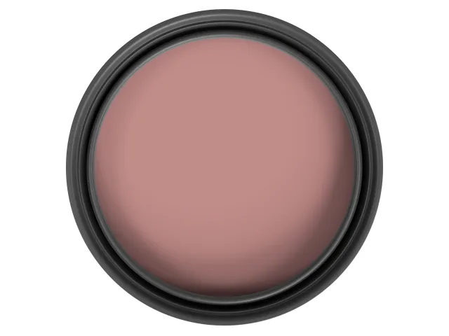 Ronseal One Coat Everywhere Interior Paint Hazy Pink Matt 2.5 litre - Image 2