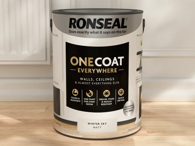 Ronseal One Coat Everywhere Interior Winter Sky Matt 5 litre