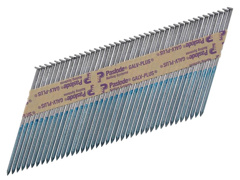 Paslode  3.1 x 90mm IM350 Smooth Nails Galv-Plus® Finish Box of 2200 + 2 Fuel Cells