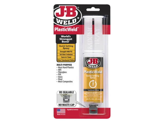 J-B Weld PlasticWeld™ Epoxy Syringe 25ml