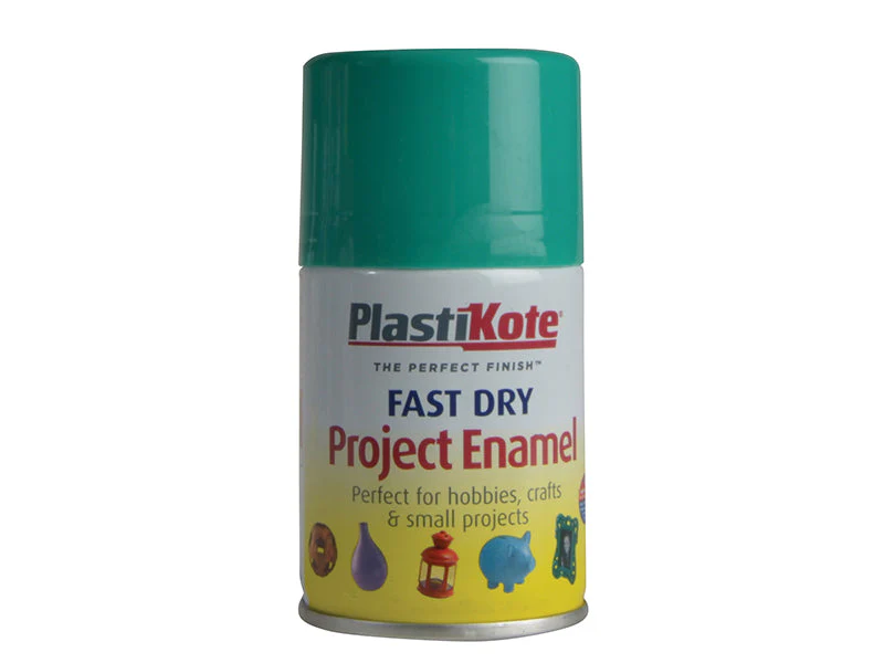 PlastiKote Fast Dry Enamel Aerosol Jade 100ml