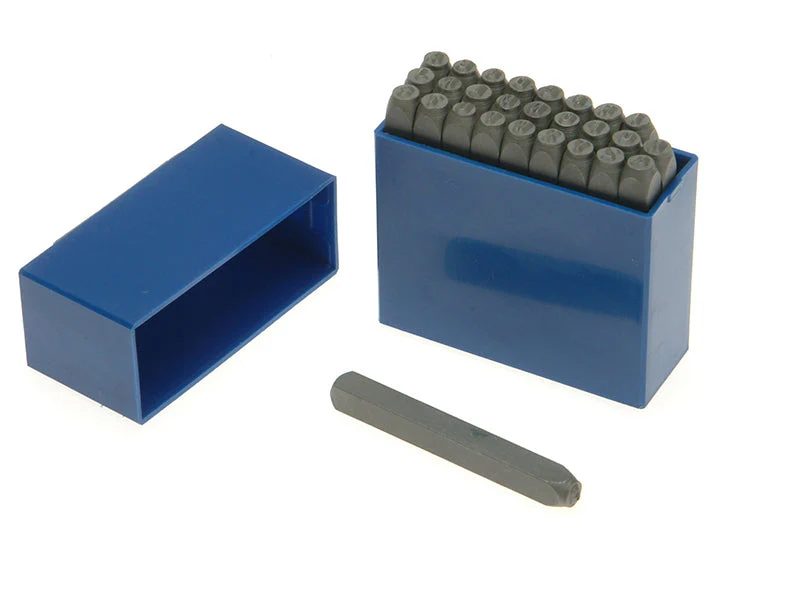 Priory 181- 4.0mm Set of Letter Punches 5/32in