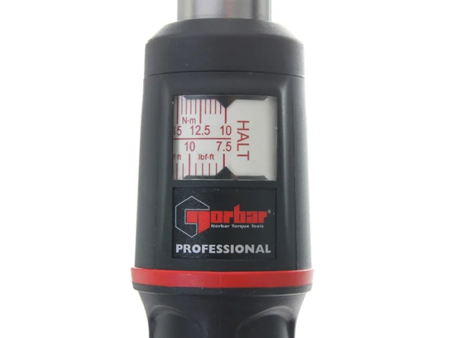 Norbar Pro 50 Adjustable Dual Scale Torque Handle 16mm Spigot 10-50Nm - Image 5