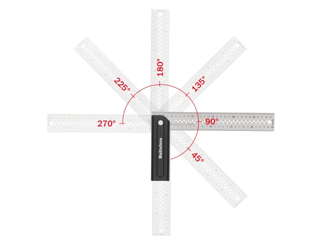 Hultafors Quattro Adjustable Square 300mm - Image 7