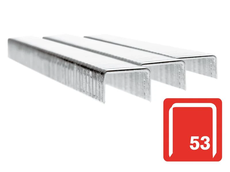 Rapid  53/6B 6mm Galvanised Staples (Box 2500)