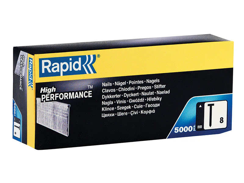 Rapid  No.8 Brad Nails 18Ga 40mm (Box 5000)