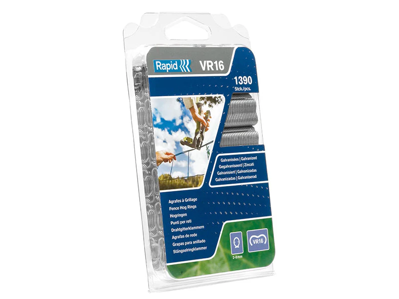 Rapid  VR22 Fence Hog Rings Pack 215 Green