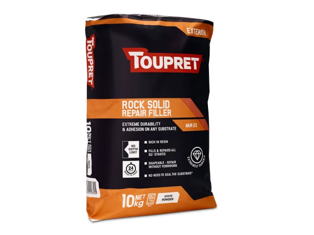 Toupret Rock Solid Repair Filler 10kg - Image 2