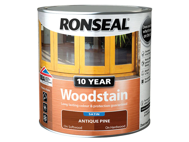 Ronseal  10 Year Woodstain Antique Pine 750ml