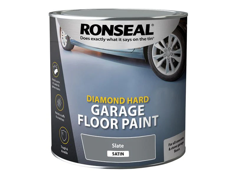 Ronseal  Diamond Hard Garage Floor Paint Slate 2.5 litre